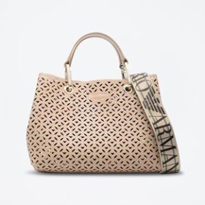 bolso armani beige