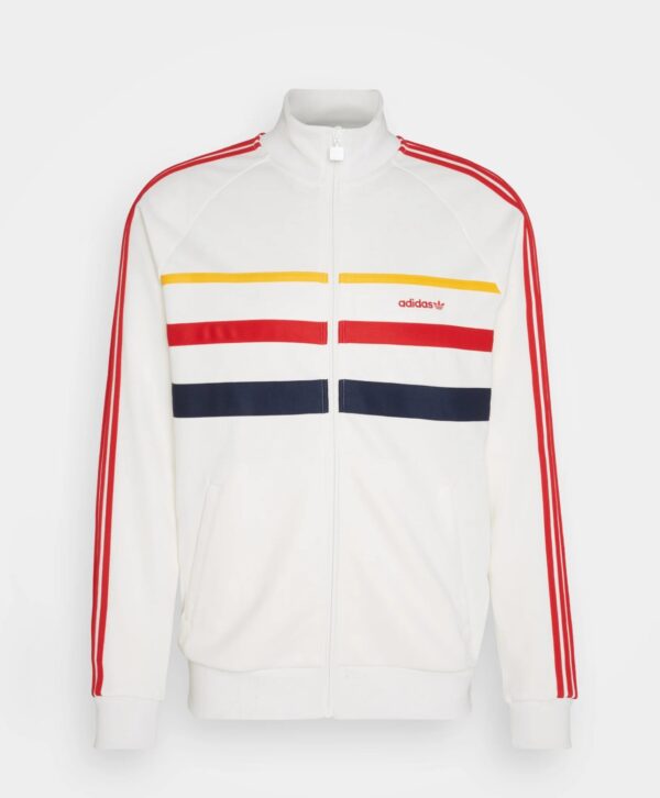 chaqueta adidas white