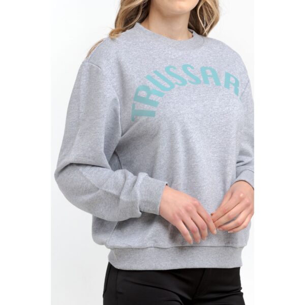 Trussardi 36F000321T002191_E682MelangeGreyPrintWaterGreen - Imagen 3