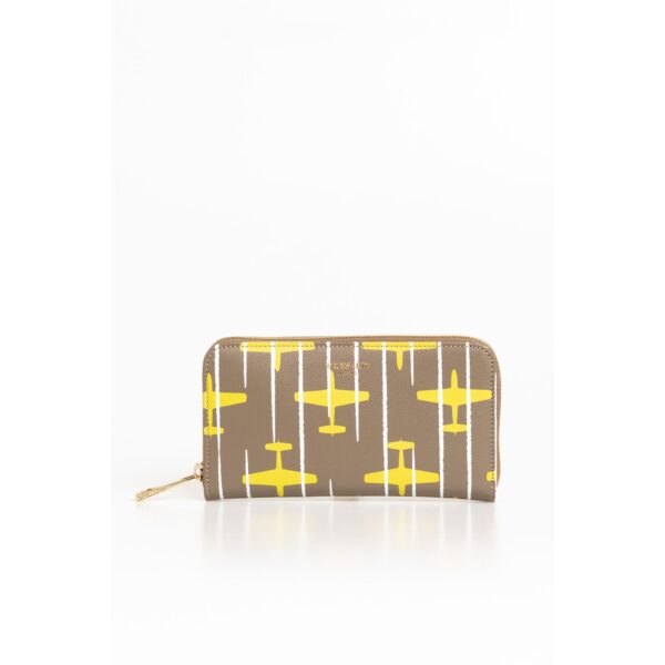 Cartera Trussardi aviones YellowLeather