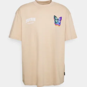 Remeron MARIPOSA (UNISEX) negro y rosa