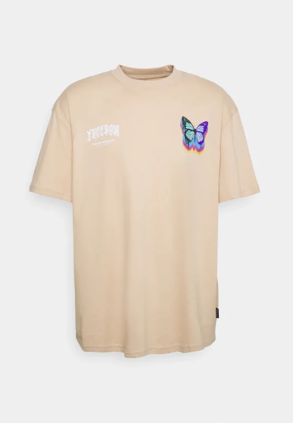 Remeron MARIPOSA (UNISEX) negro y rosa