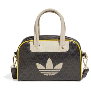 Bolso mini bowling adidas originals marrón y crema