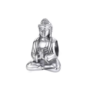 Charm Buda Meditando Feliz