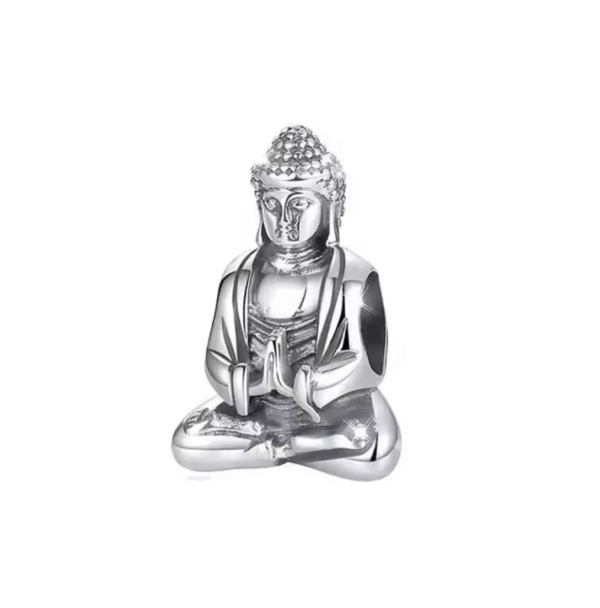 Charm Buda Meditando Feliz