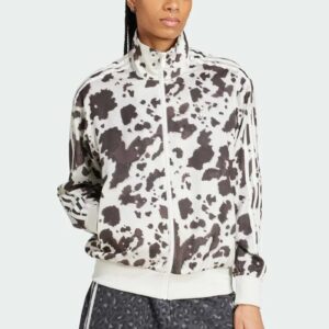 Campera Adidas Animal Print Originals Satin Talle L