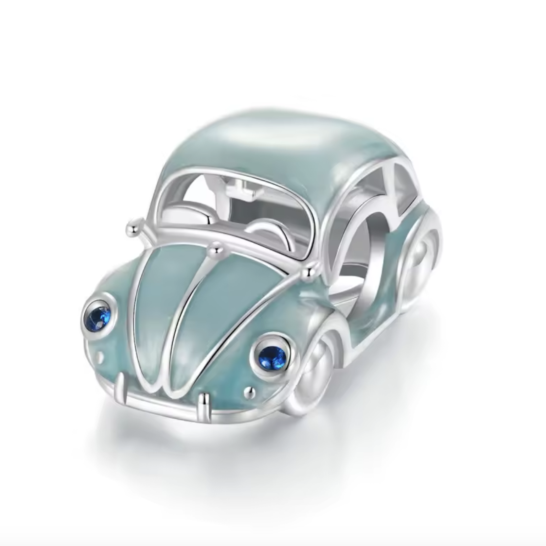 Charm Auto Escabarajo Celeste