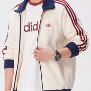 Chaqueta de chándal Adidas - ESTILO RETRO UNISEX 3 colores (Crema, Marino y Granate) (Talle XS, S, M, L, XL)